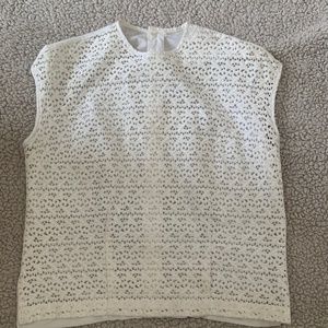 Vintage white Scandinavian blouse